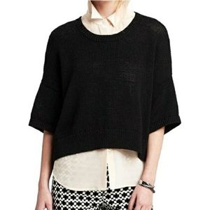 🔝Boxy Black Pullover 🔝